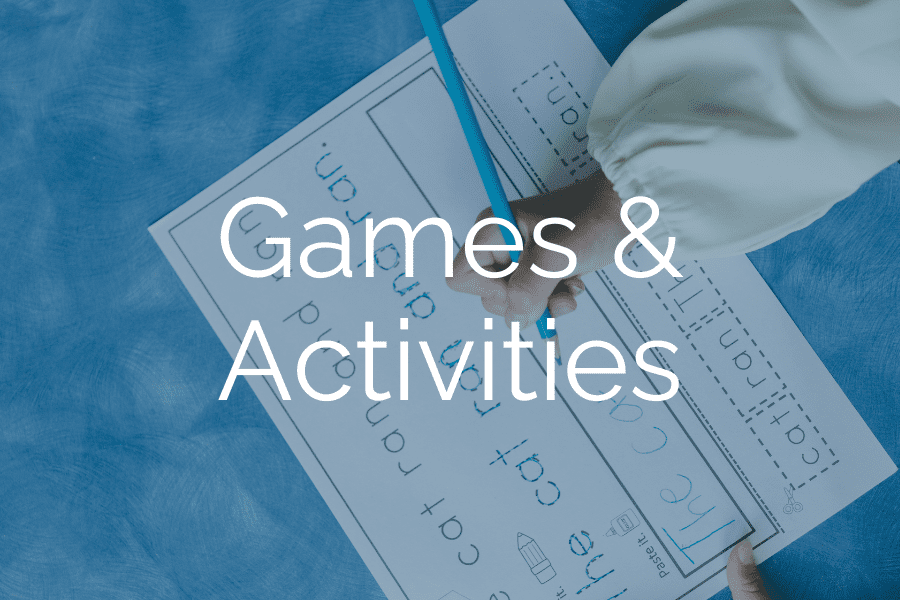 Shop Categories Games & Activities