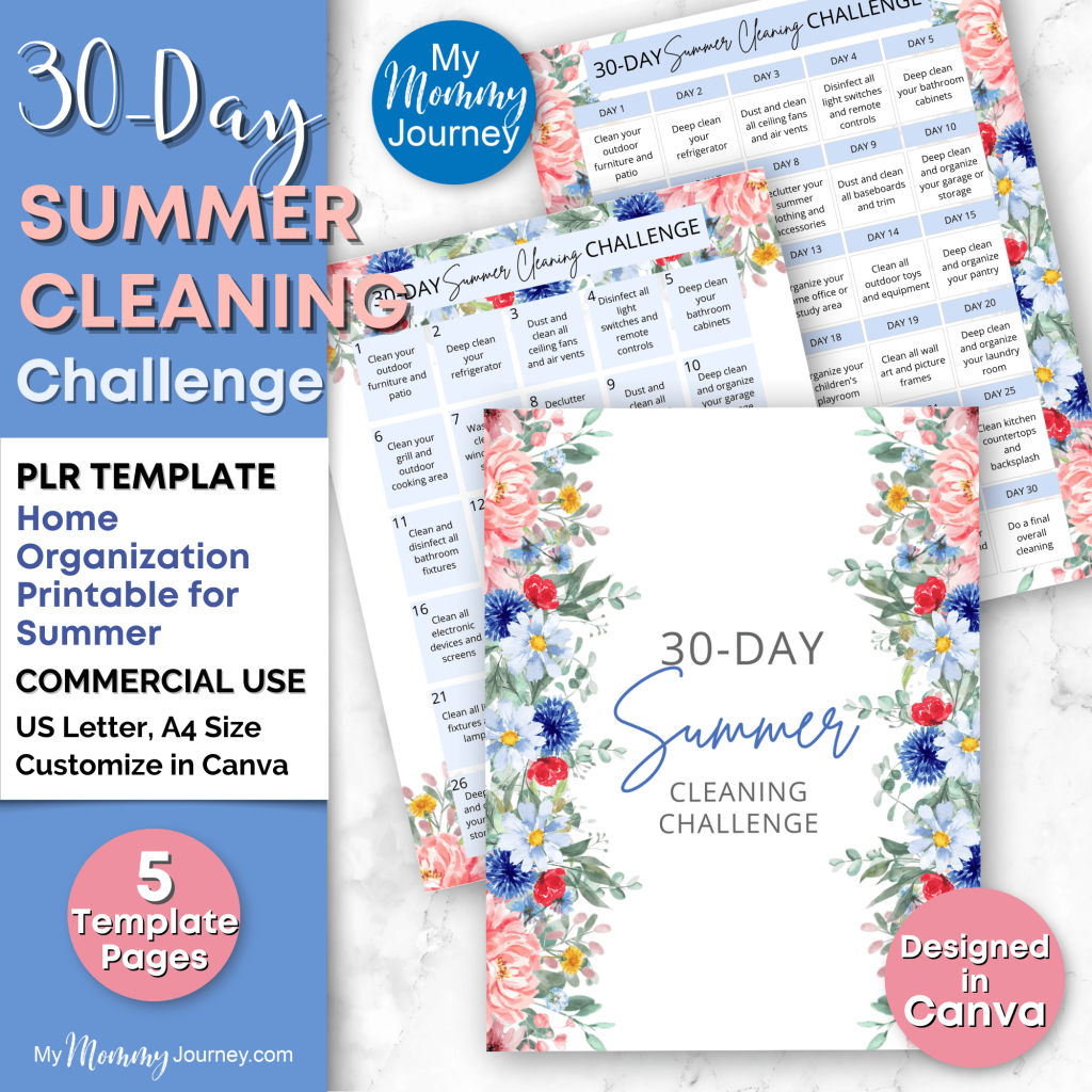 30-Day Summer Cleaning Challenge cover