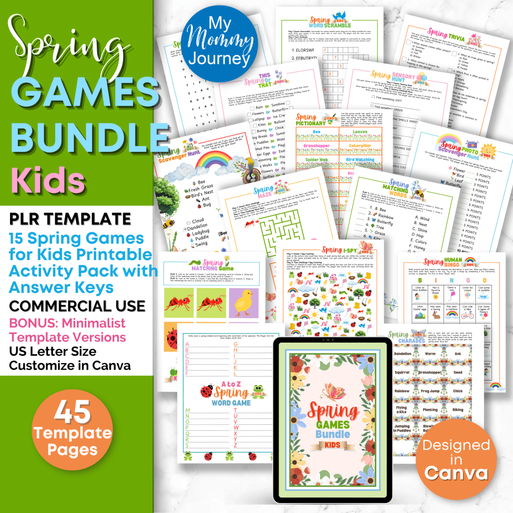 Spring Games Bundle Kids Edition cover